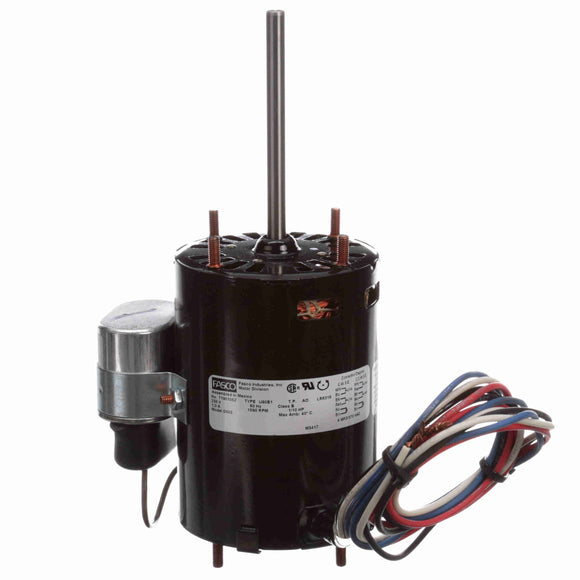 D503 Fasco 1/10HP Electric Motor, 3.3" Diameter, 1590RPM