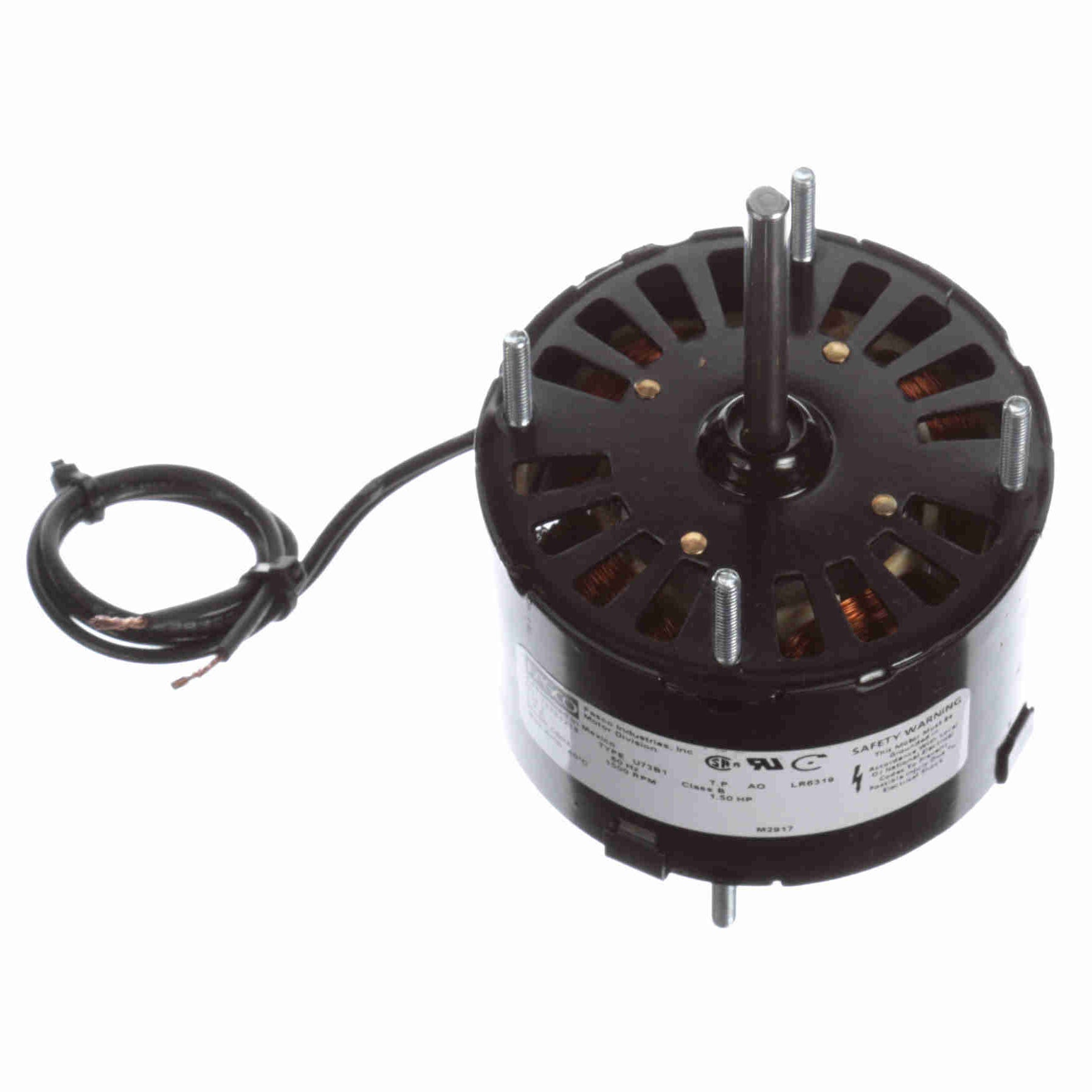 D603 Fasco 1/50HP Electric Motor, 1500 RPM
