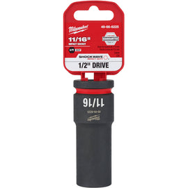 49-66-6225 Milwaukee SHOCKWAVE Impact Duty 1/2"Drive 11/16" Deep 6 Point Socket