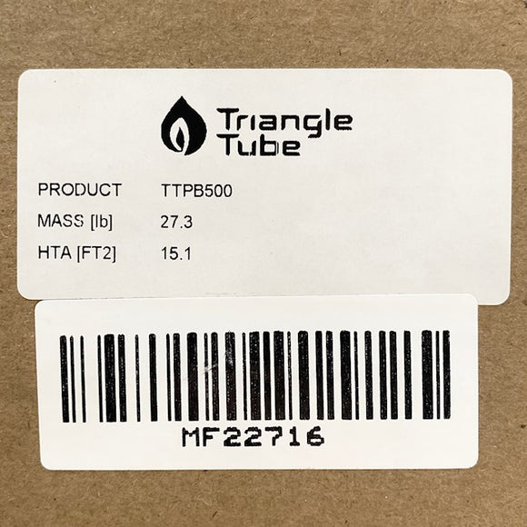 TTPB500 Triangle Tube Stainless Steel Pool Heat Exchanger