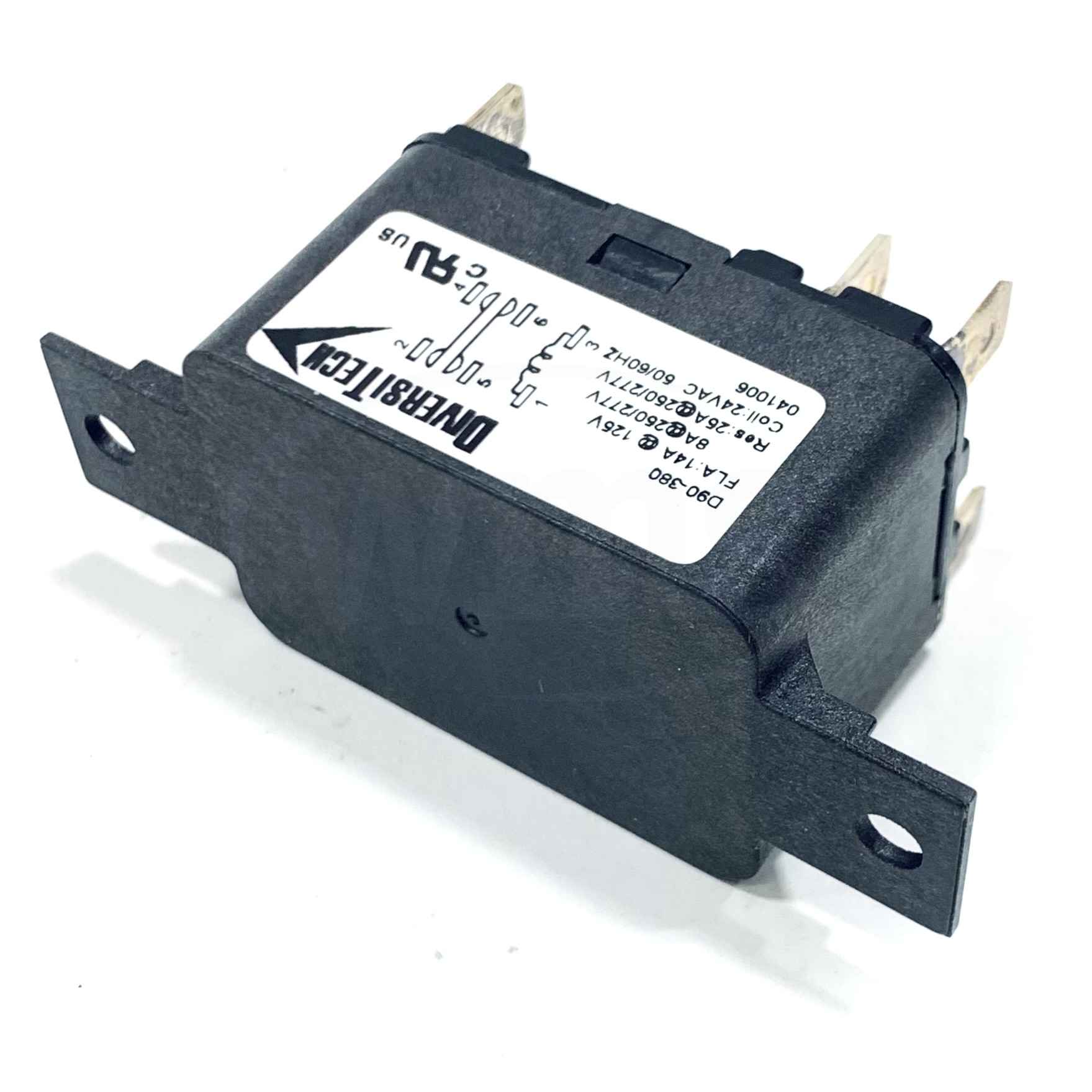 D90-380 DiversiTech General Purpose Relay, Coil 24VAC, 50/60Hz