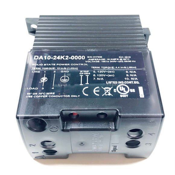 DA10-24K2-0000 Watlow DIN-a-mite Solid State Power Control, 100/240V, 50/60Hz