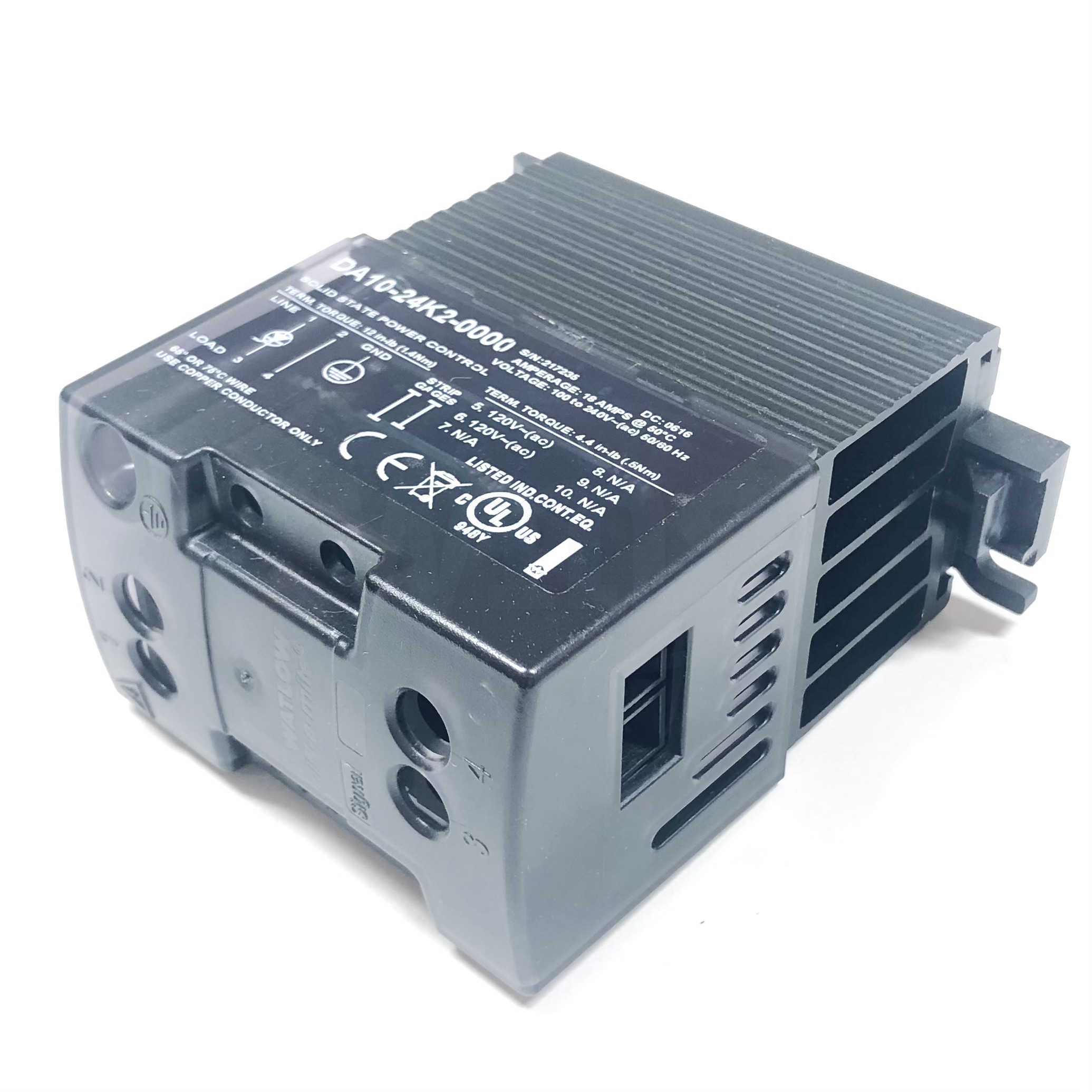 DA10-24K2-0000 Watlow DIN-a-mite Solid State Power Control, 100/240V, 50/60Hz