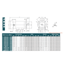 DC3-180-145-FC Techtop 3HP Permanant Magnet 180VDC Electric Motor, 1800RPM-2