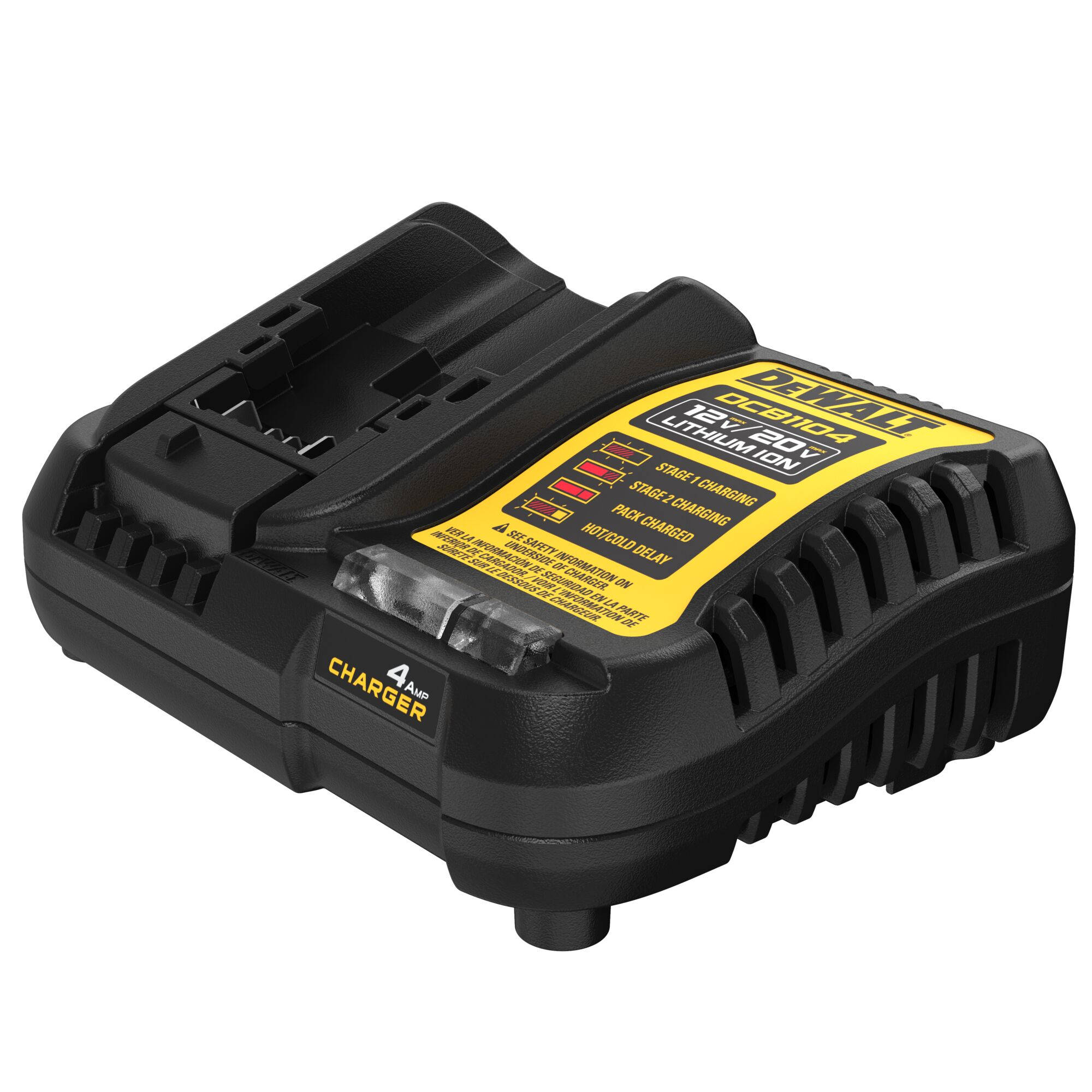 DCB1104 DeWALT 12V MAX/20V MAX FLEXVOLT 4 Amp Battery Charger - 0