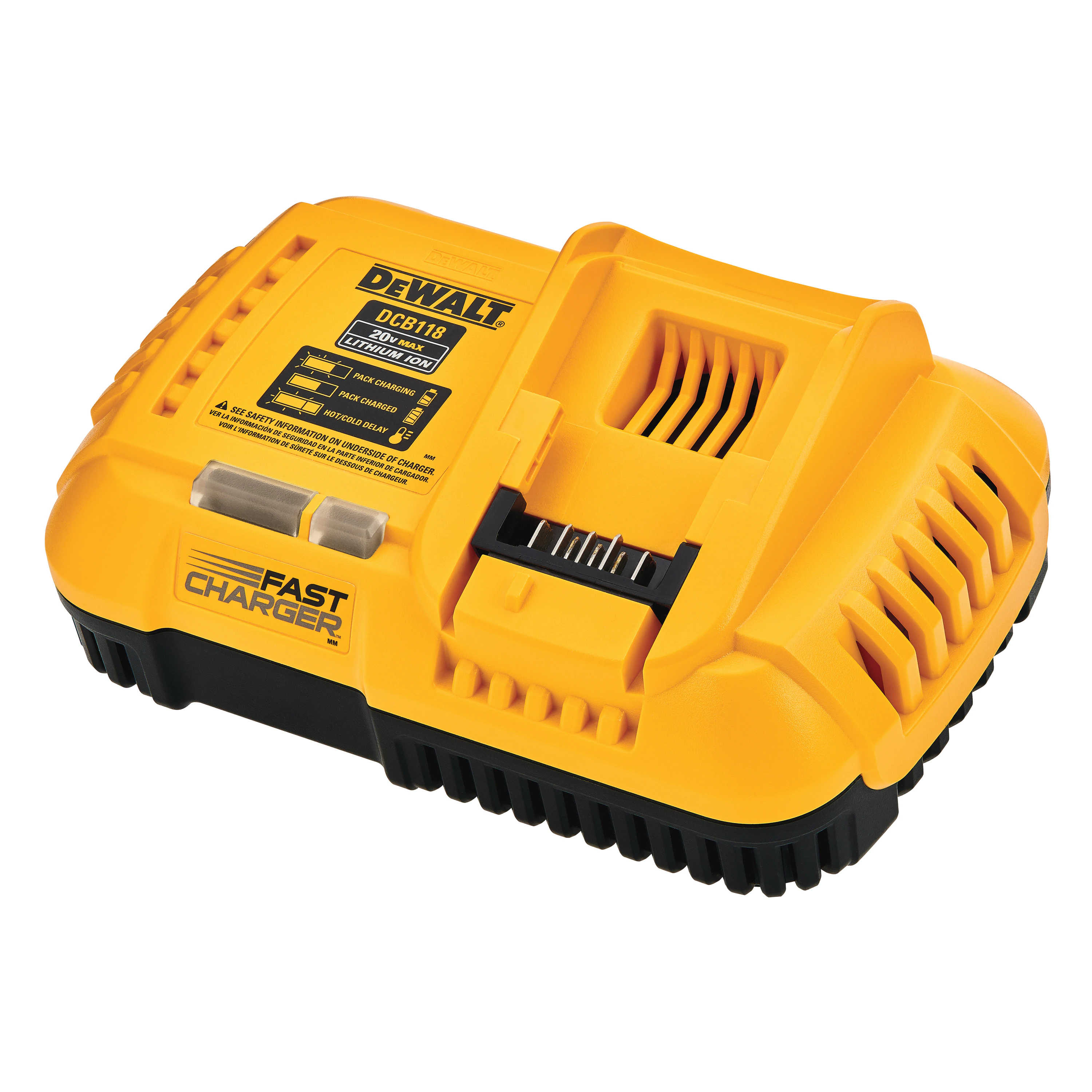 DCB118 DeWALT 20V MAX & FLEXVOLT 20V/60V Fan Cooled Fast Charger