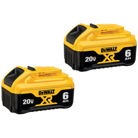 DCB206-2 DeWALT 20V MAX XR 6Ah Battery (2 Pack) - 0