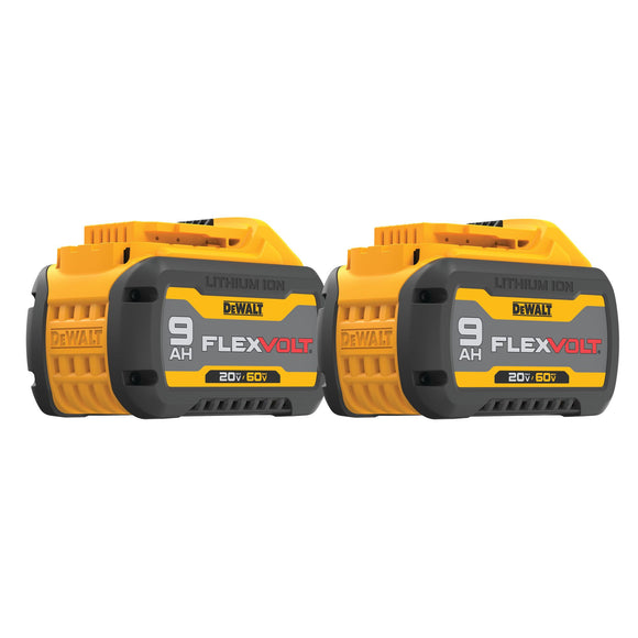 DCB609-2 DeWALT 20V/60V MAX FLEXVOLT 9AH Battery (2-Pack)
