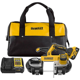 DCS378P1 DeWALT 20V MAX XR Mid-Size Bandsaw Kit