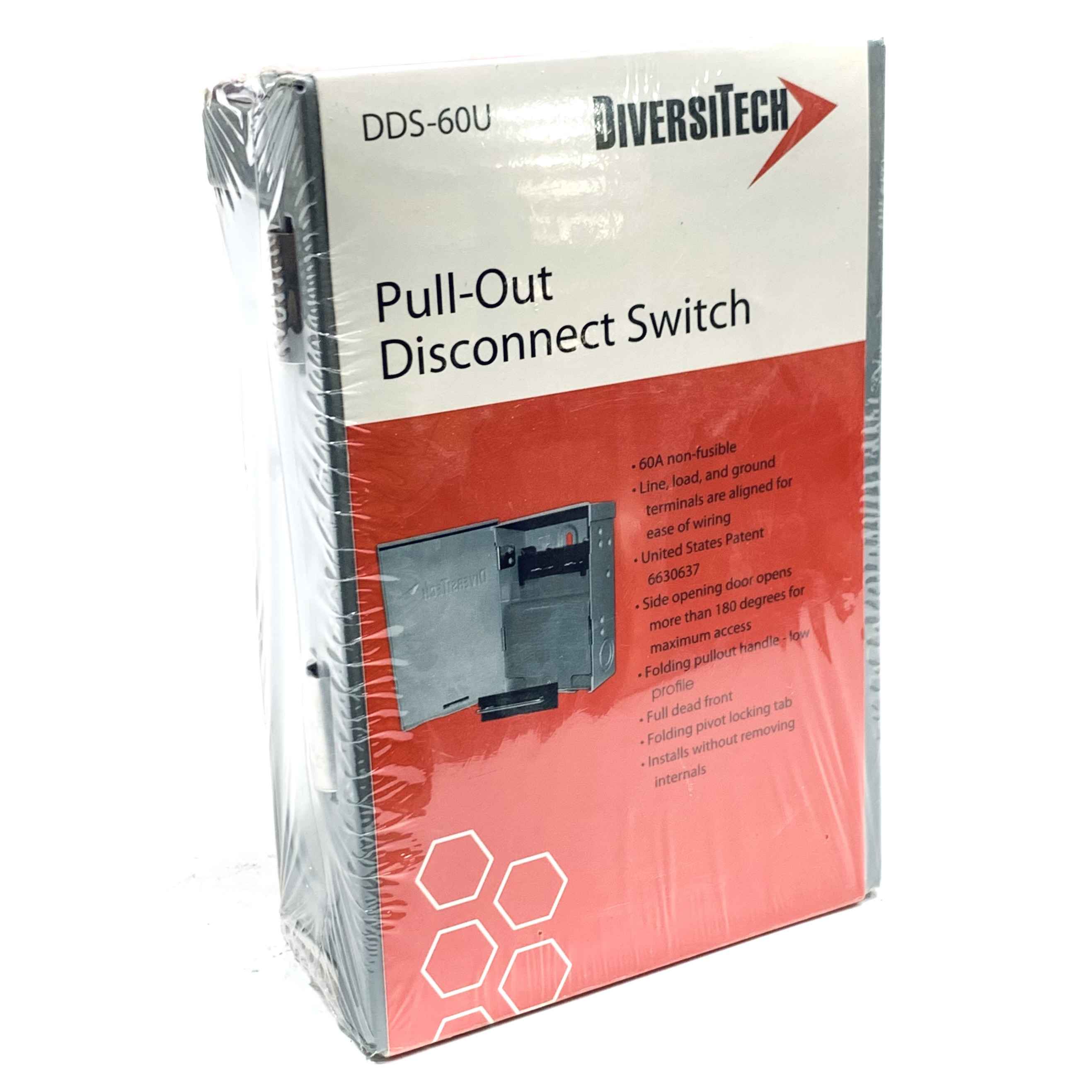 DDS-60U DiversiTech Pull-Out Disconnect Switch