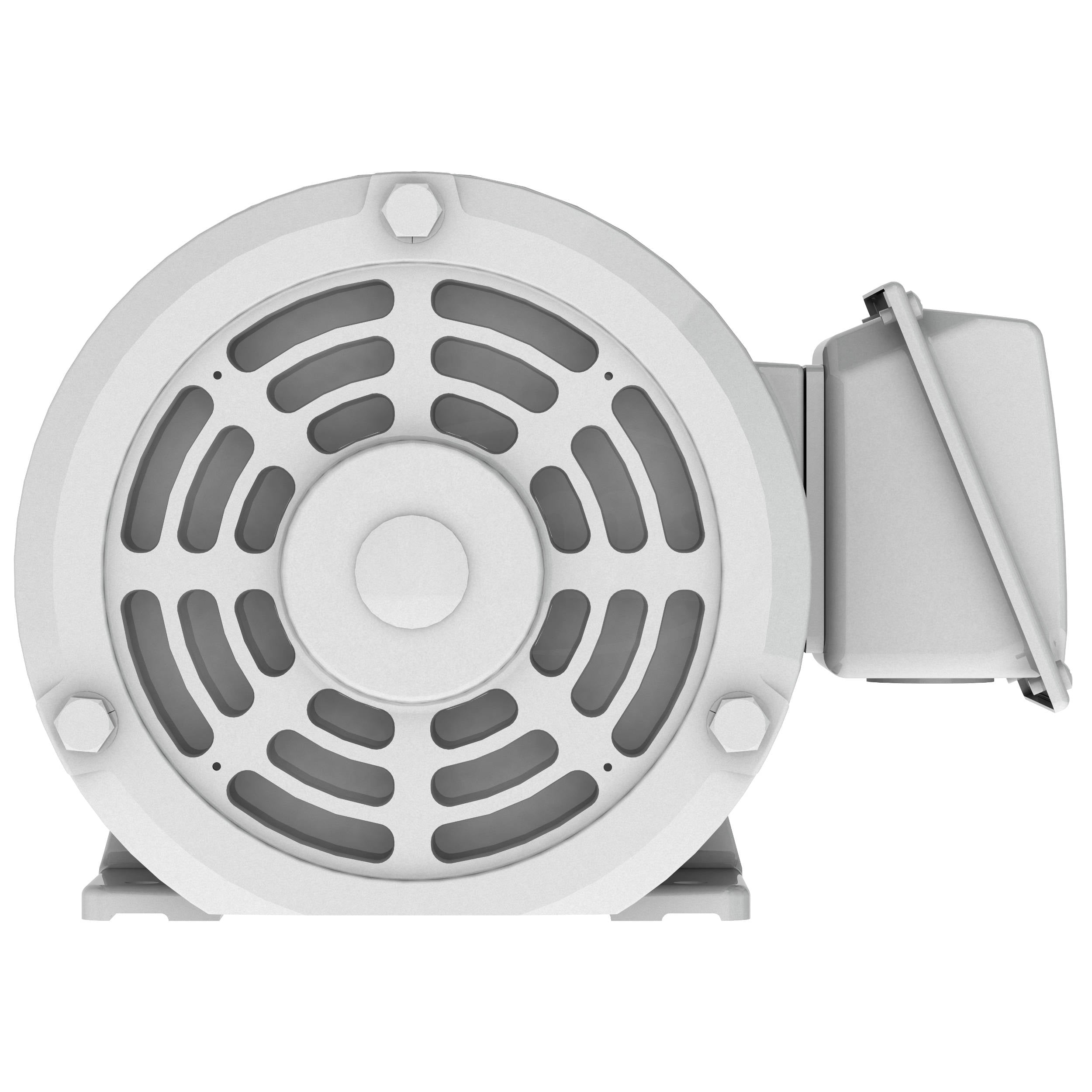 DHP0032G Teco-Westinghouse 3HP Cast Iron Electric Motor, 3600 RPM - 0