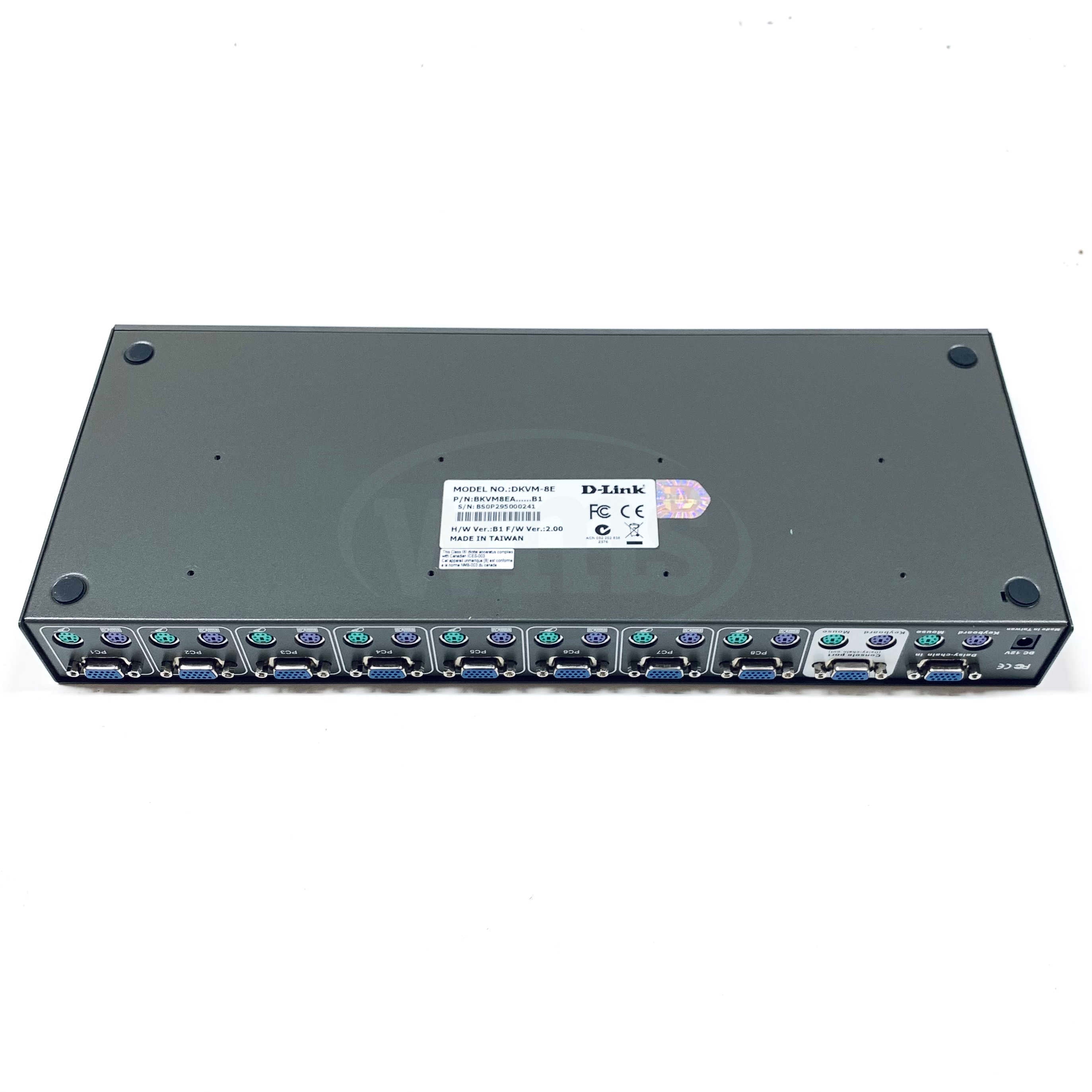 DKVM-8E D-Link KVM Rack Mount Switch