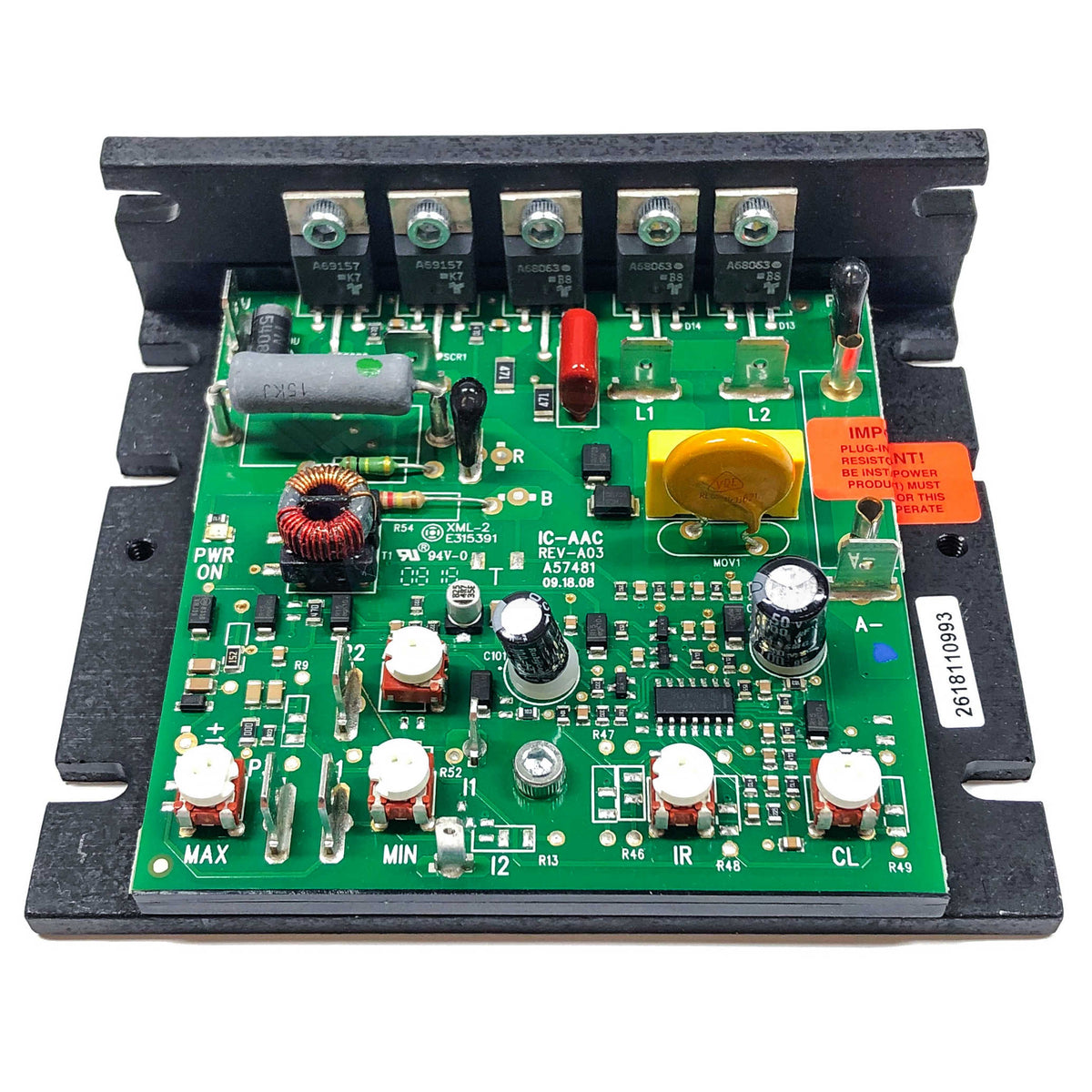 KBIC-240D KB Electronics DC SCR Chassis Speed Control Drive, 9464 ...