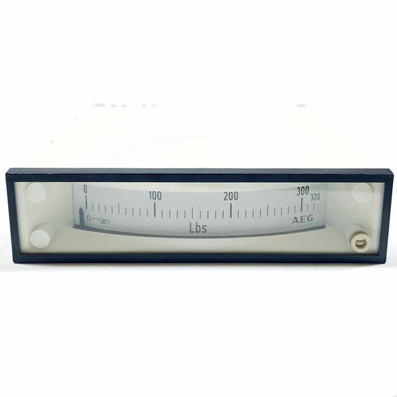 DPR96F AEG Analog Flow Indicator 0-320lbs