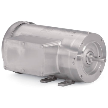 CFSWDL3506 Baldor 3/4HP Food Safe Stainless Steel Electric Motor, 3450RPM