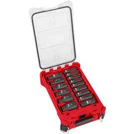 SHOCKWAVE Impact Duty Socket 1/2 Dr 15PC SAE PACKOUT Set