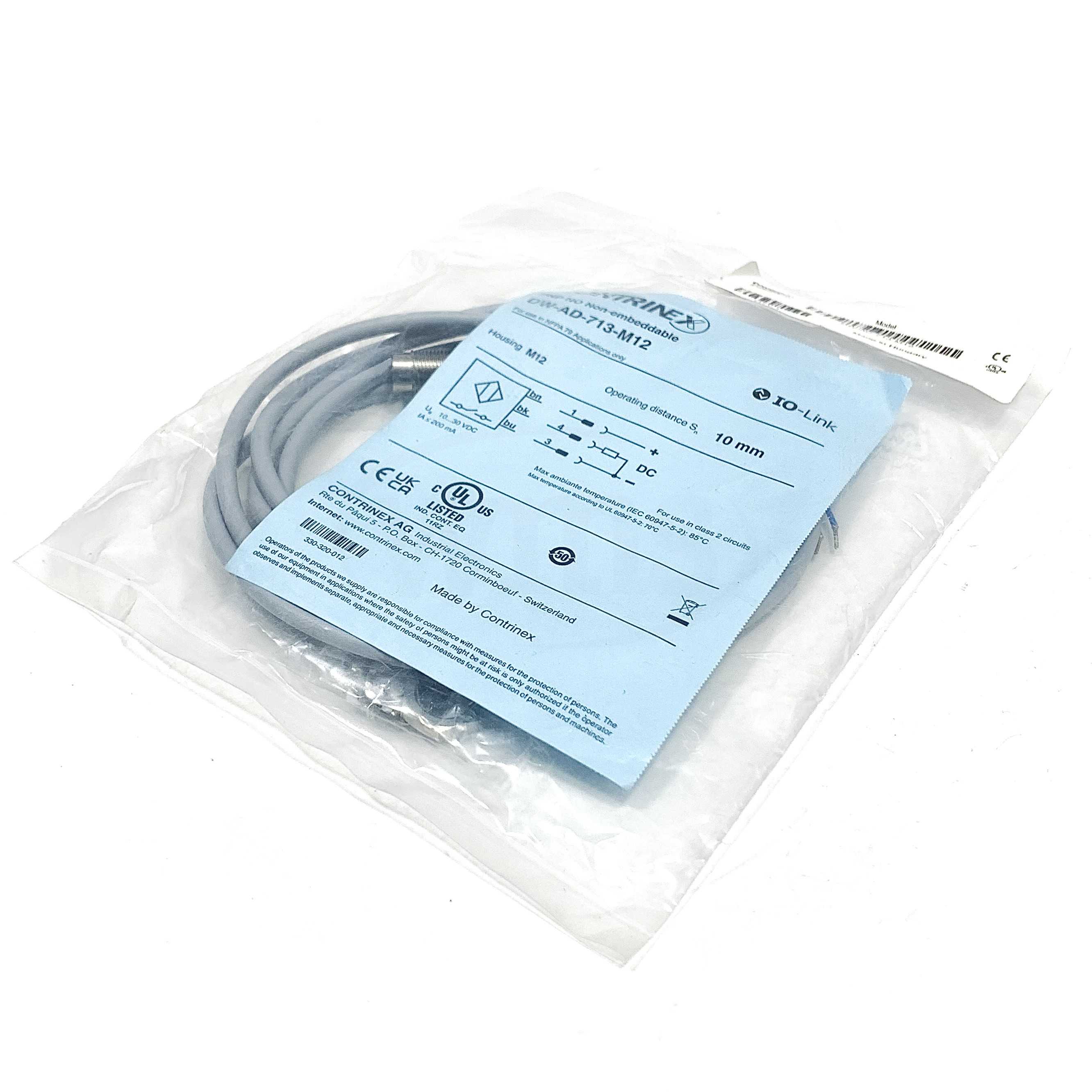 DW-AS-713-M12 Corntrinex Inductive Proximity Sensor