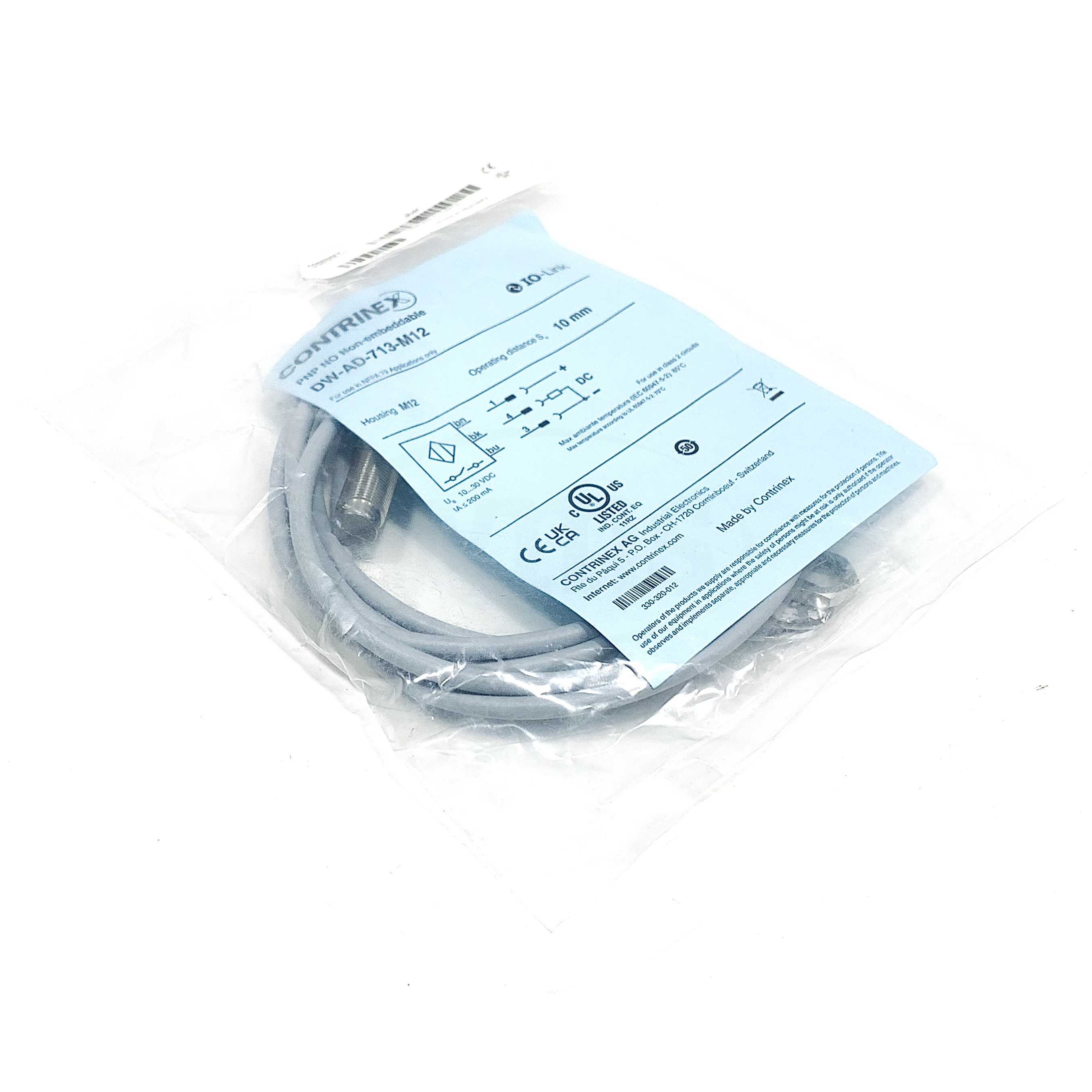 DW-AS-713-M12 Corntrinex Inductive Proximity Sensor