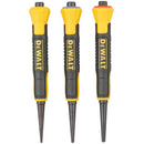 DWHT58018 DeWALT 1/32", 2/32", 3/32" Bi-Material Nail Punch Set-3