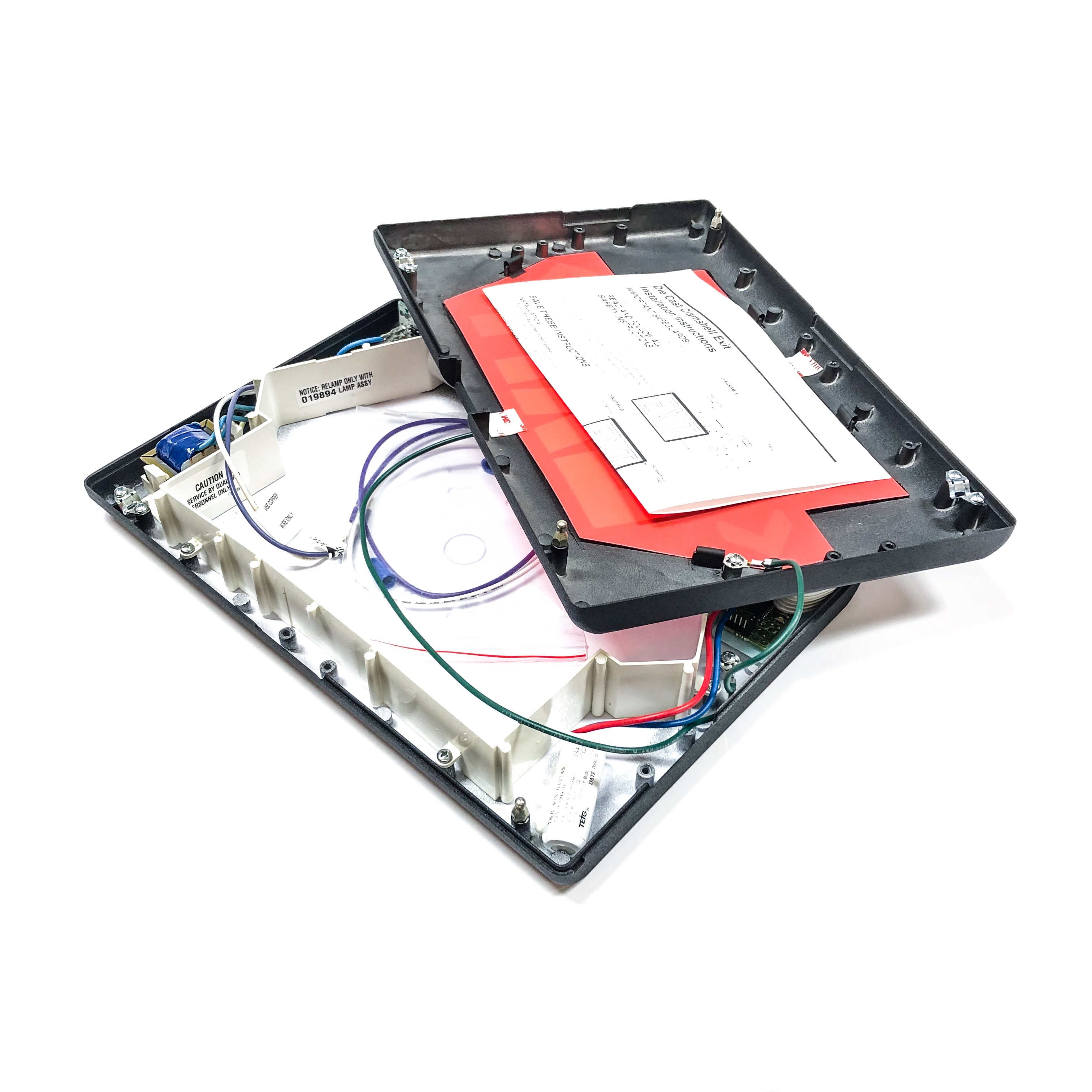 DXN1RW-N Emergi-Lite/Thomas & Betts, SPWRD LED Exit Sign 120-347 VAC 60Hz .11A - 0