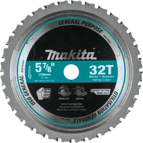 E-02951 Makita 5-7/8" x 5/8" 32T Carbide-Tipped Saw Blade - 0