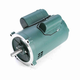 E100025.00 Leeson 1/2HP General Purpose ecoSaver Electric Motor, 1800RPM - 0