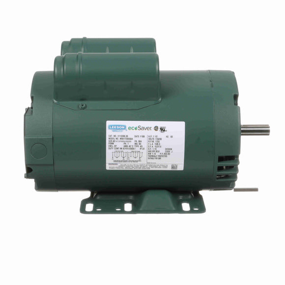 E113266.00 Leeson 1.5HP General Purpose ecoSaver Electric Motor, 1800RPM