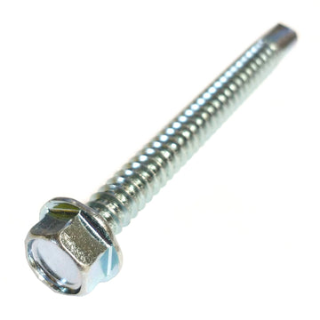 68692 Midwest #14 x 2-1/2" Hex Washer Head Drill Point Sheet Metal Screw