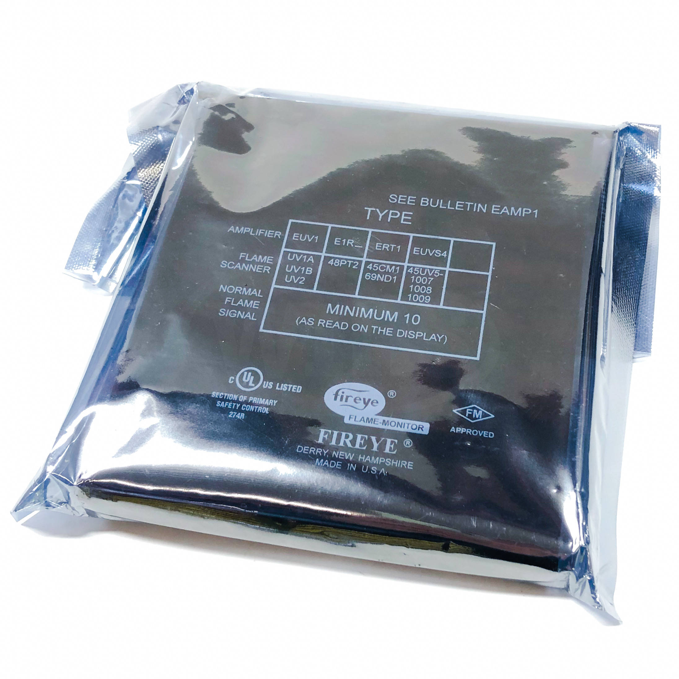E1R1 Fireye Infrared Auto-Check Flame Amplifier Module