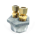 E206ZFF-999S Granby Bouchon Duplex Zamak 2"-4