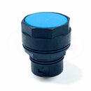 E22PB6 Cutler-Hammer Flush Push Button, 25mm, Blue, NEMA 4X-1