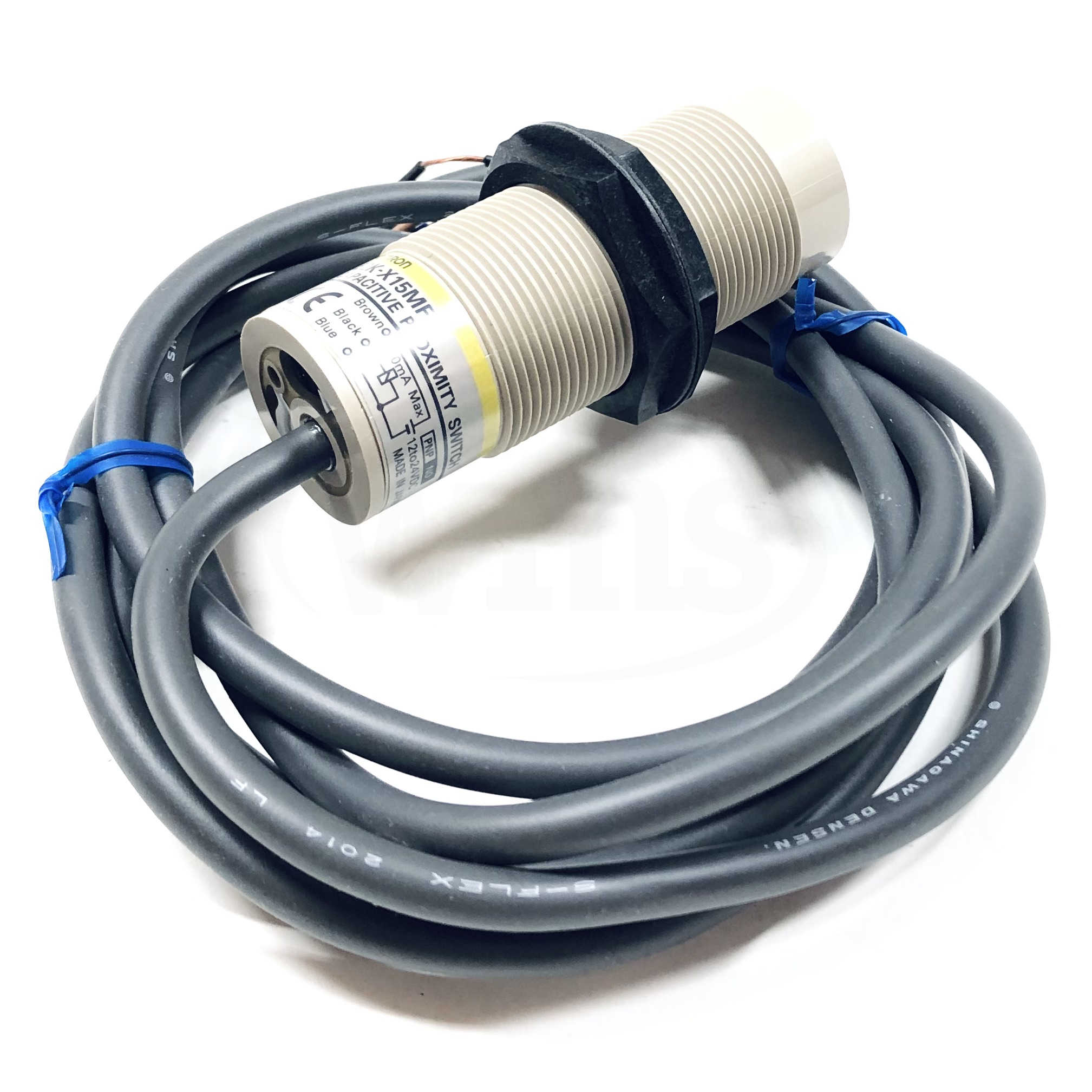 E2K-X15MF1 Omron Capacitive Proximity Sensor, 12-24VDC