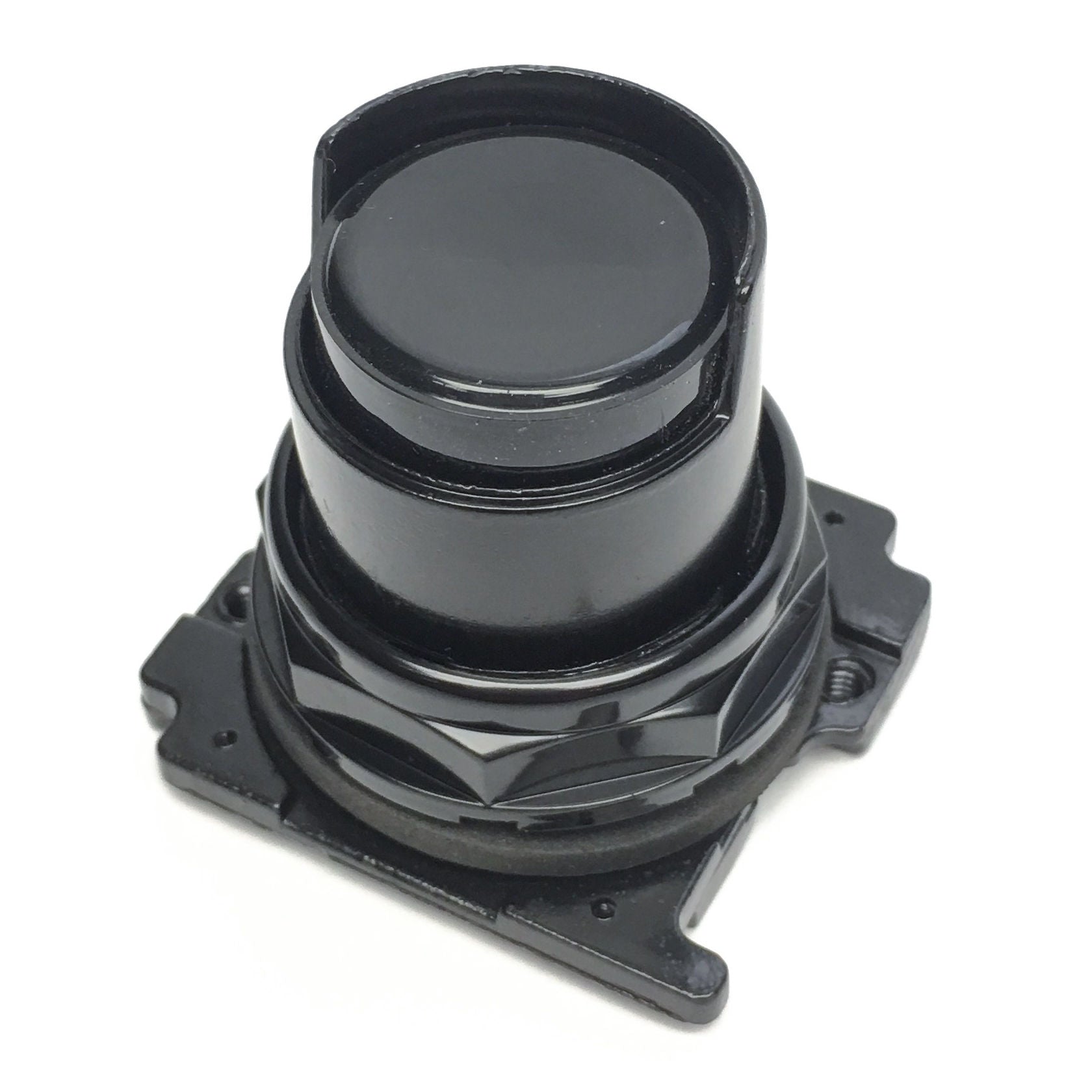 E34EHB1 Eaton Operator Button, Black, Half Shroud - 0