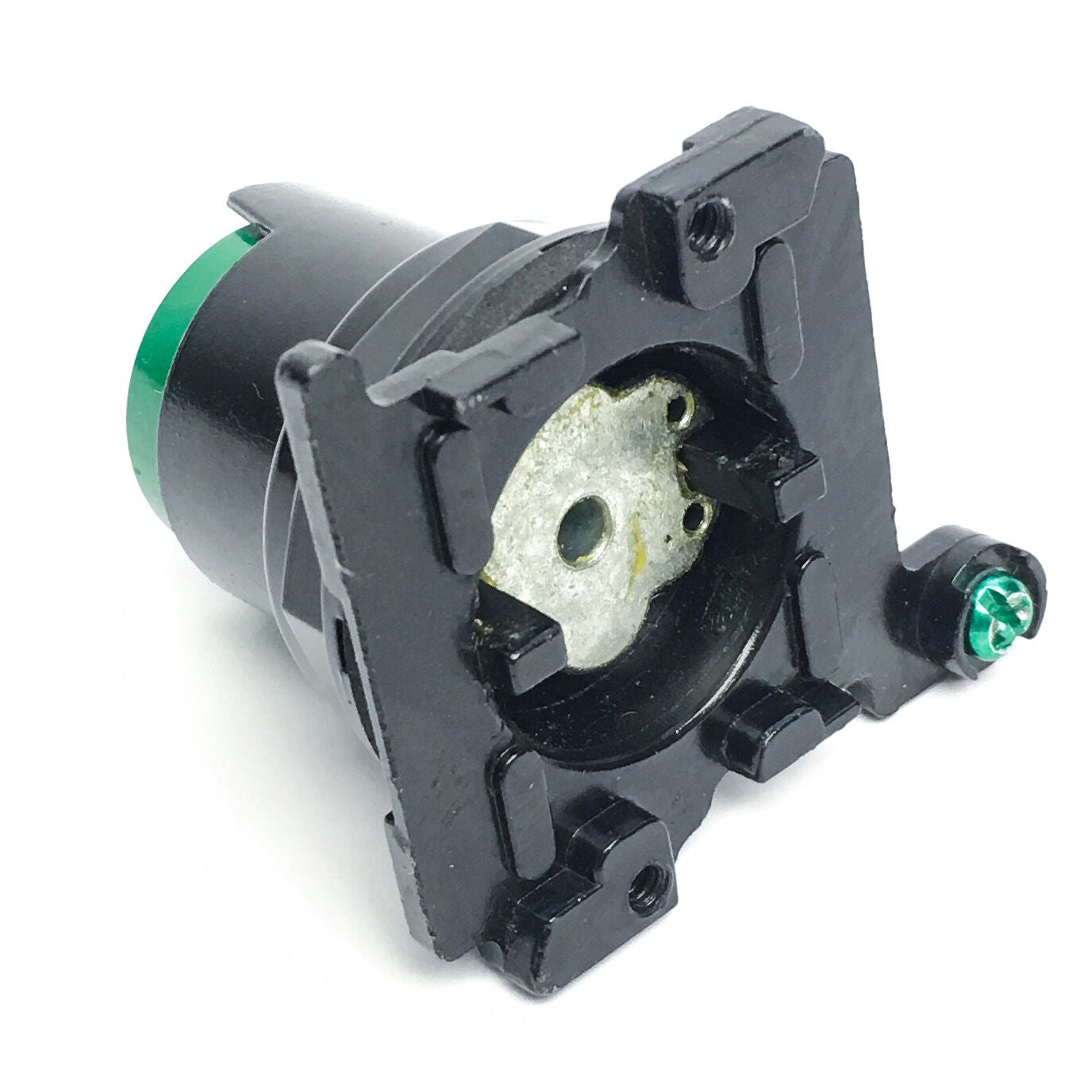 E34EHB3 Eaton Operator Button, Green, Half Shroud - 0