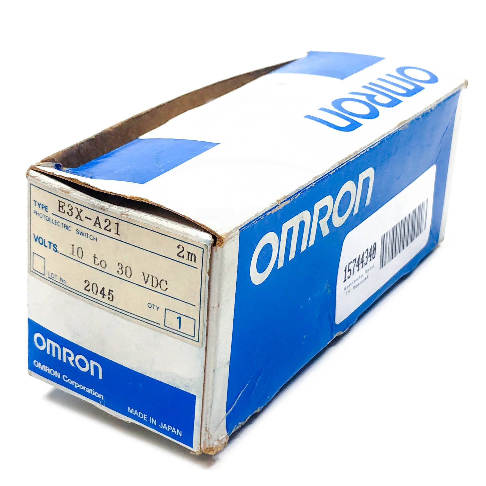 E3X-A21 Omron Fiber Optic Sensor, 10-30VDC