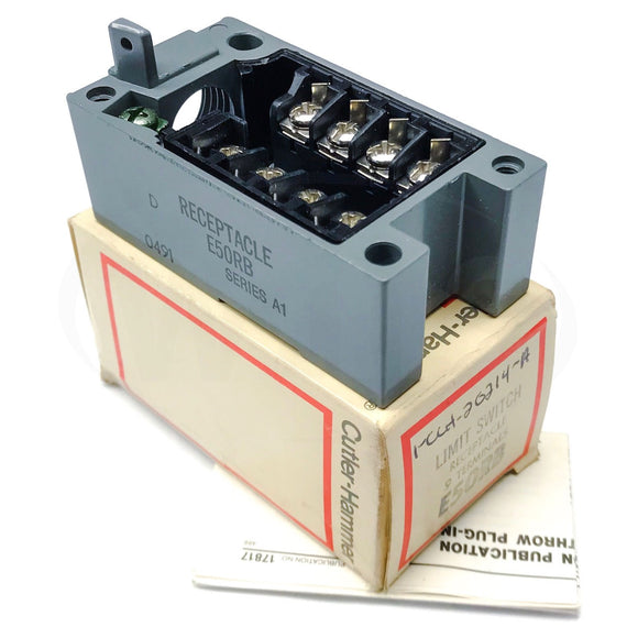 E50RB Cutler-Hammer Limit Switch Receptacle