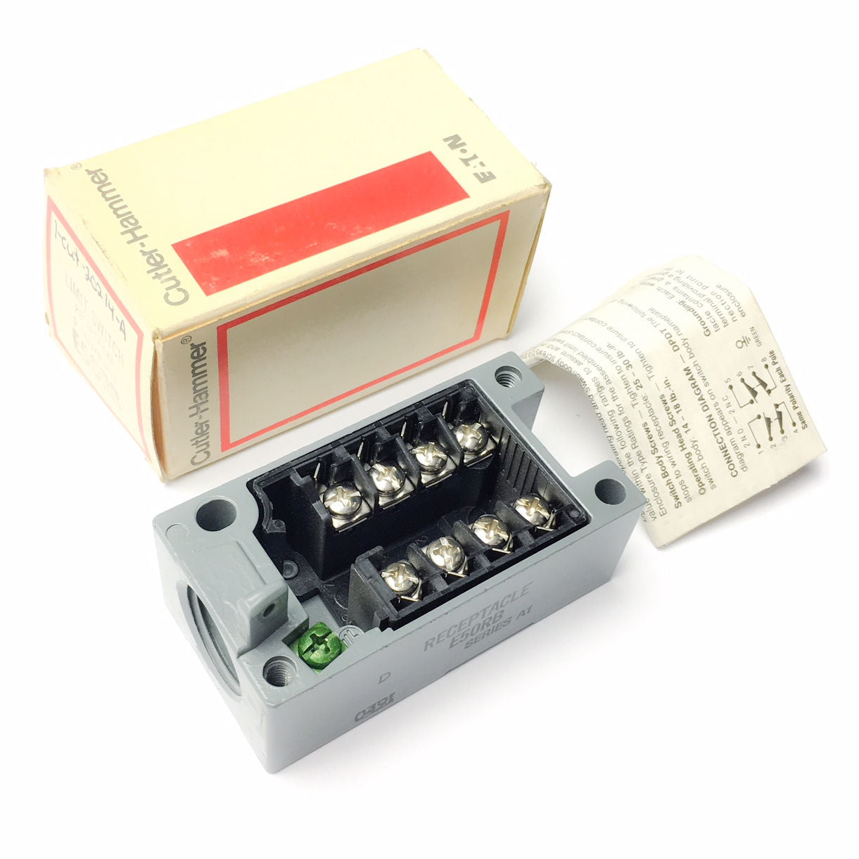 E50RB Cutler-Hammer Limit Switch Receptacle