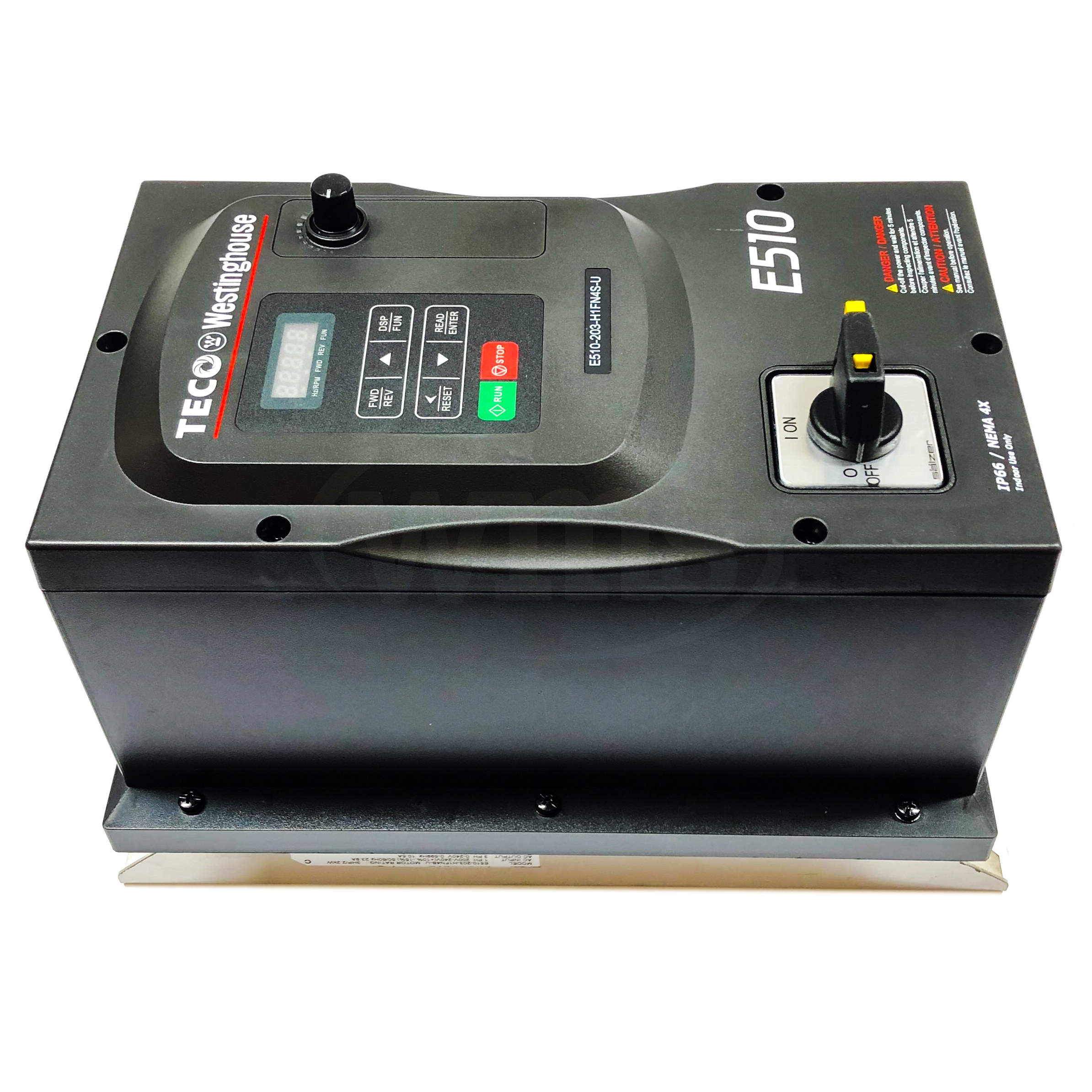E510-405-H3FN4S-U Teco-Westinghouse 5 HP Variable Frequency Drive - 0