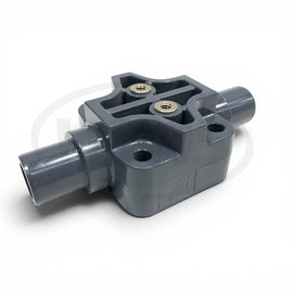 2031040 Gemu PVC Spigot Ends, 600K, 3/4", PVC Pipe Fitting