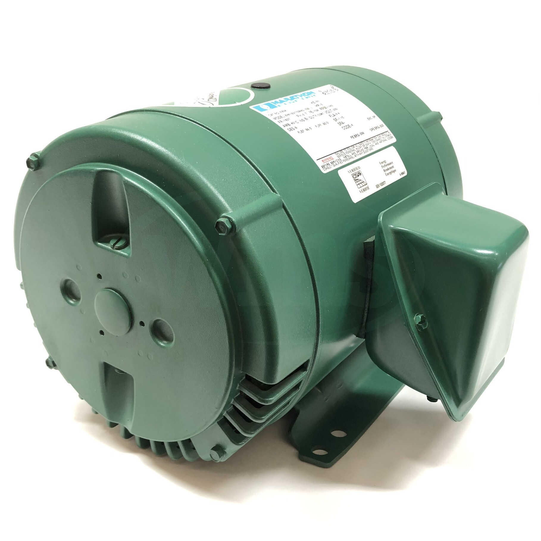 E904 Marathon 3 Hp, 1745 Rpm, 3 PH, 60 Hz, Motor - 0