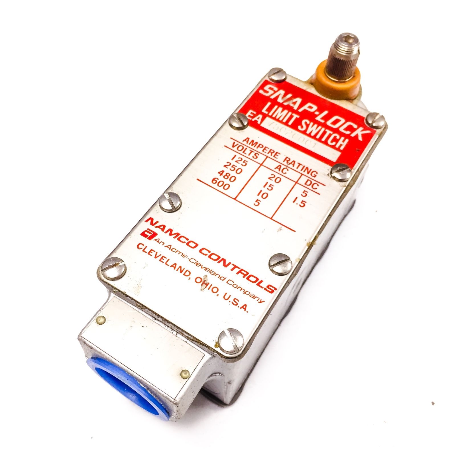 EA75020001 Namco Snap-Lock Limit Switch