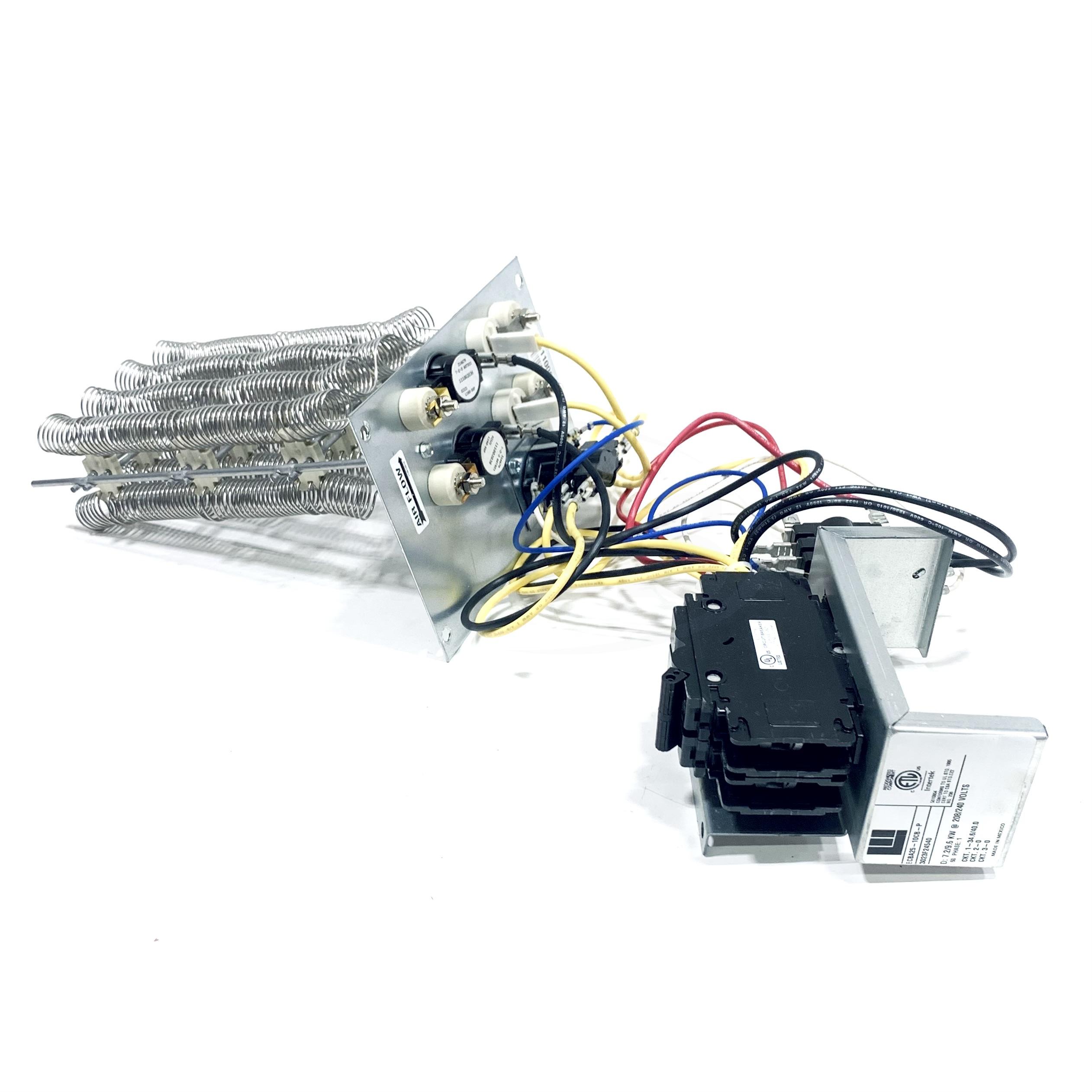 ECBA25-10CB-P Lennox 10 kW Electric Heat Kit with Circuit Breaker, 208-240 VAC 1