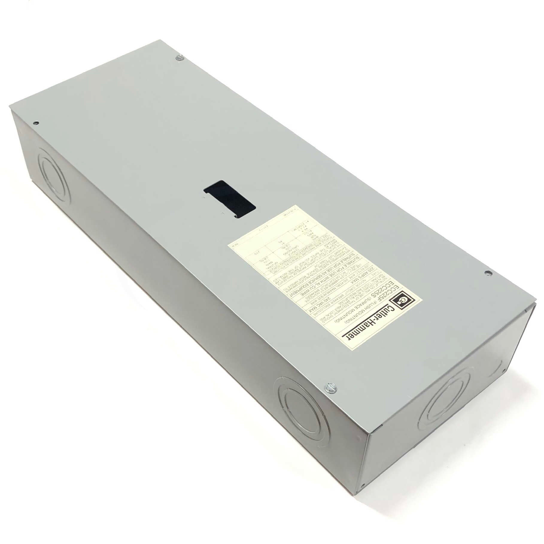 ECC225F Cutler-Hammer Indoor Circuit Breaker Enclosure 225 Amp Max, 240 Vac Max