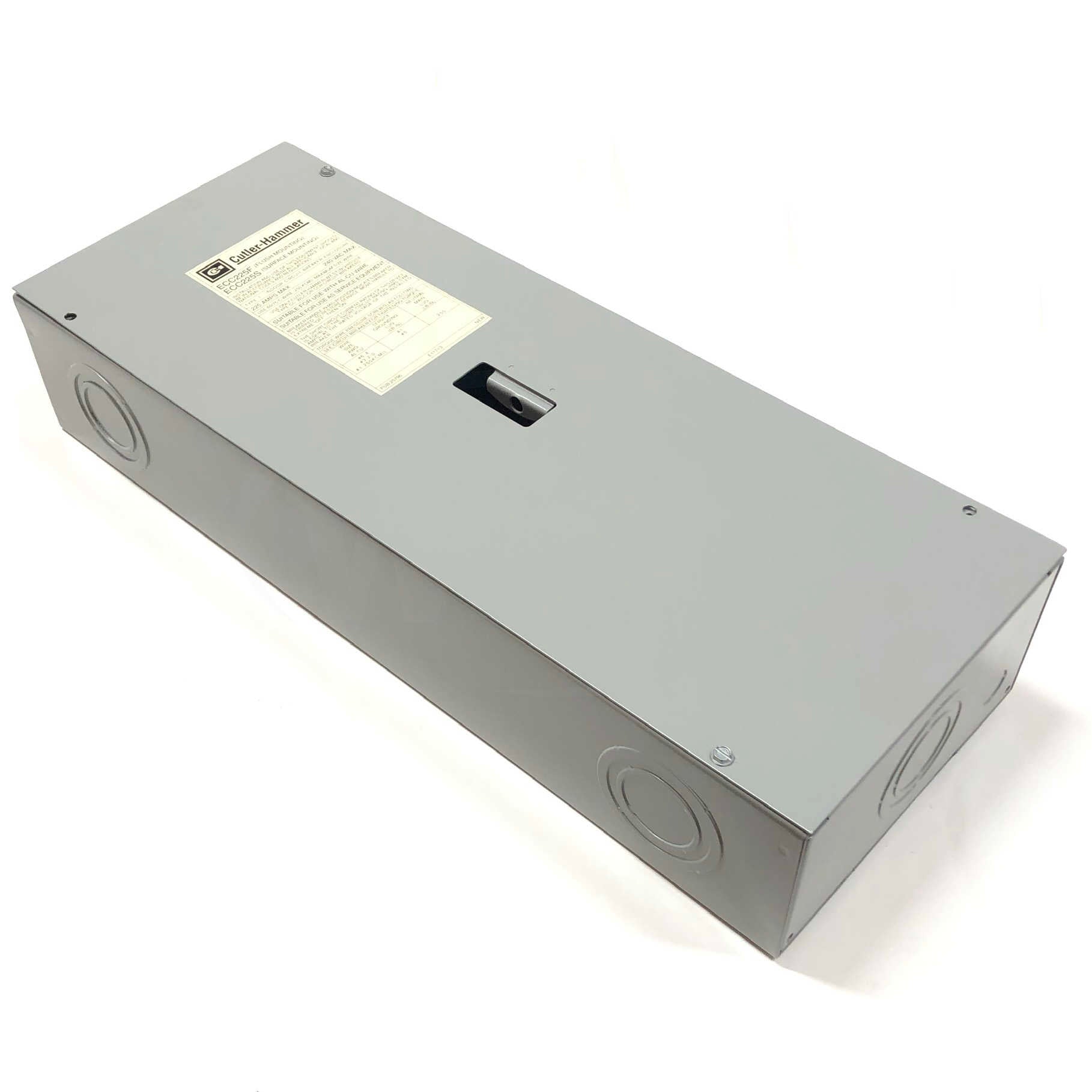 ECC225F Cutler-Hammer Indoor Circuit Breaker Enclosure 225 Amp Max, 240 Vac Max - 0