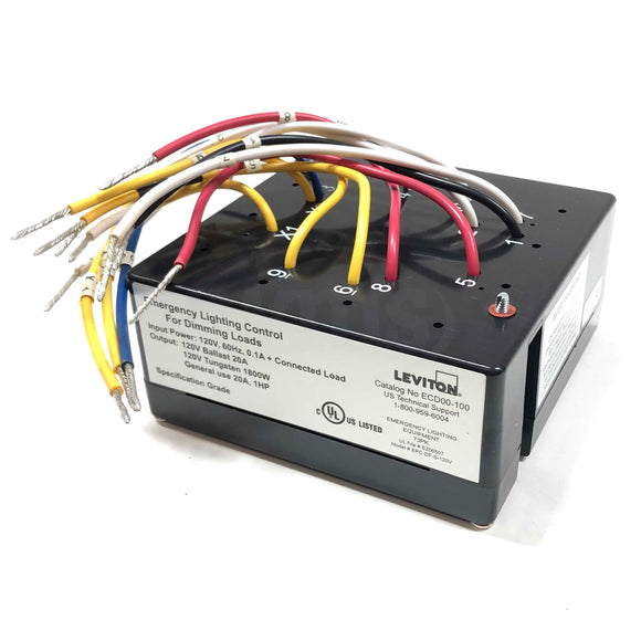 ECD00-100 Leviton Emergency Fixture Control For Dimming Loads