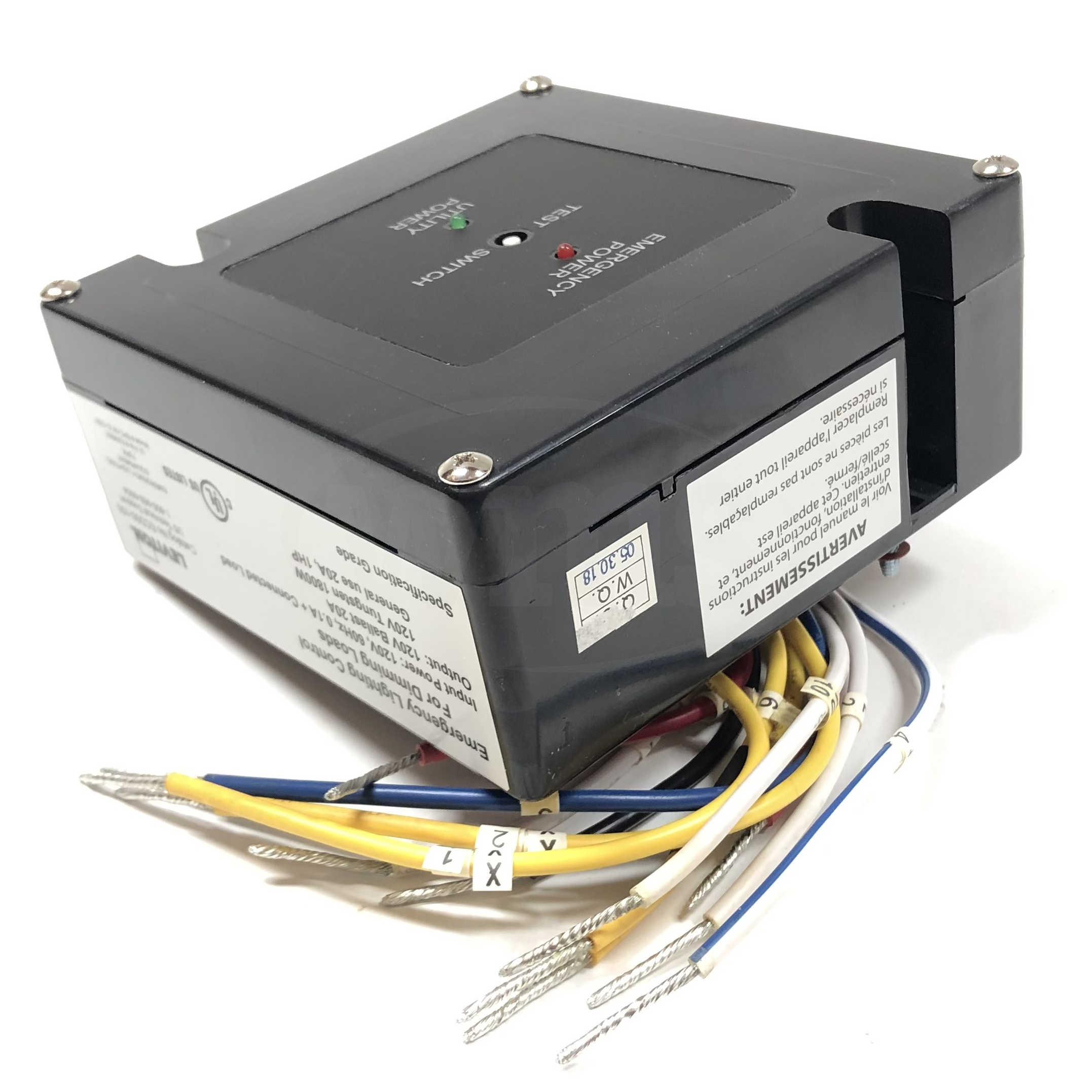 ECD00-100 Leviton Emergency Fixture Control For Dimming Loads