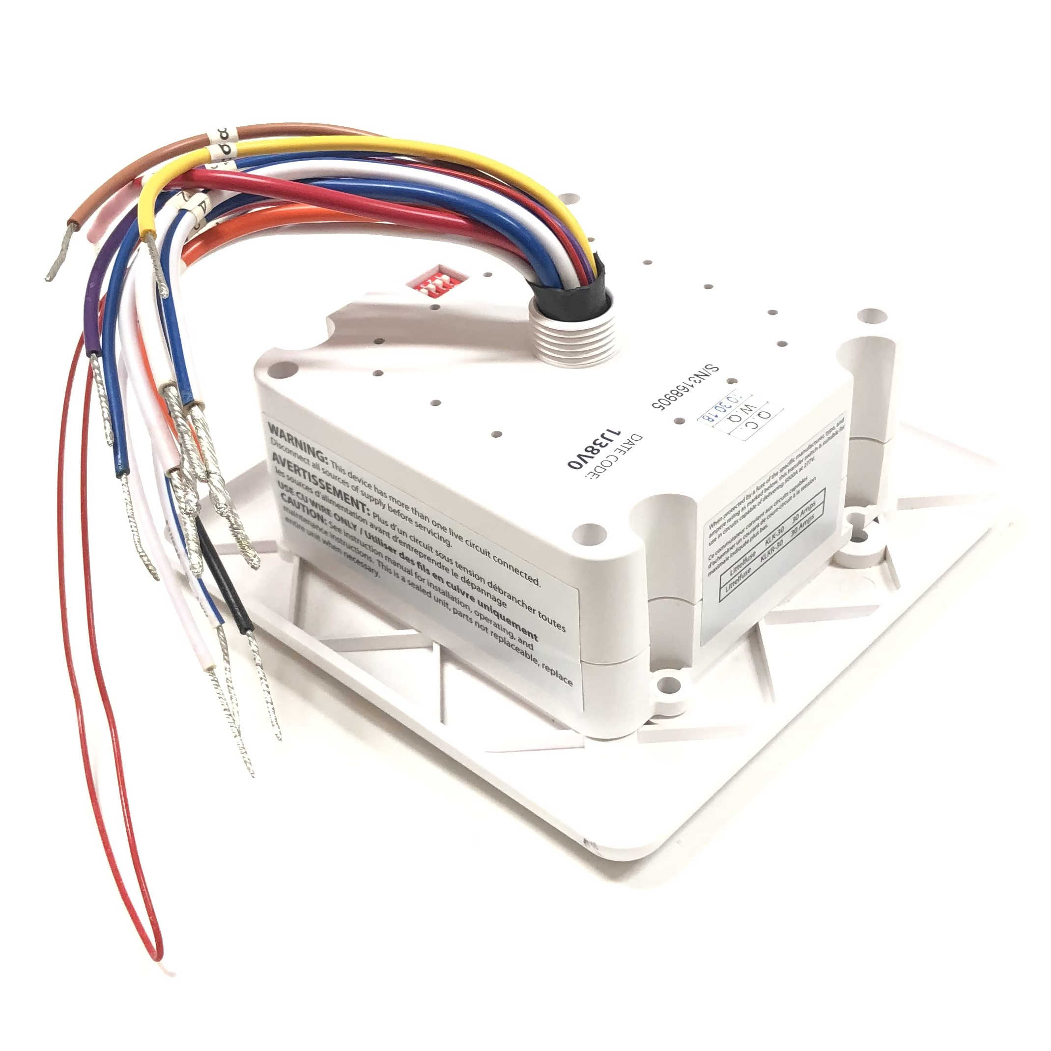 ECD00-D0W Leviton Emergency Fixture Control For Dimmings Loads