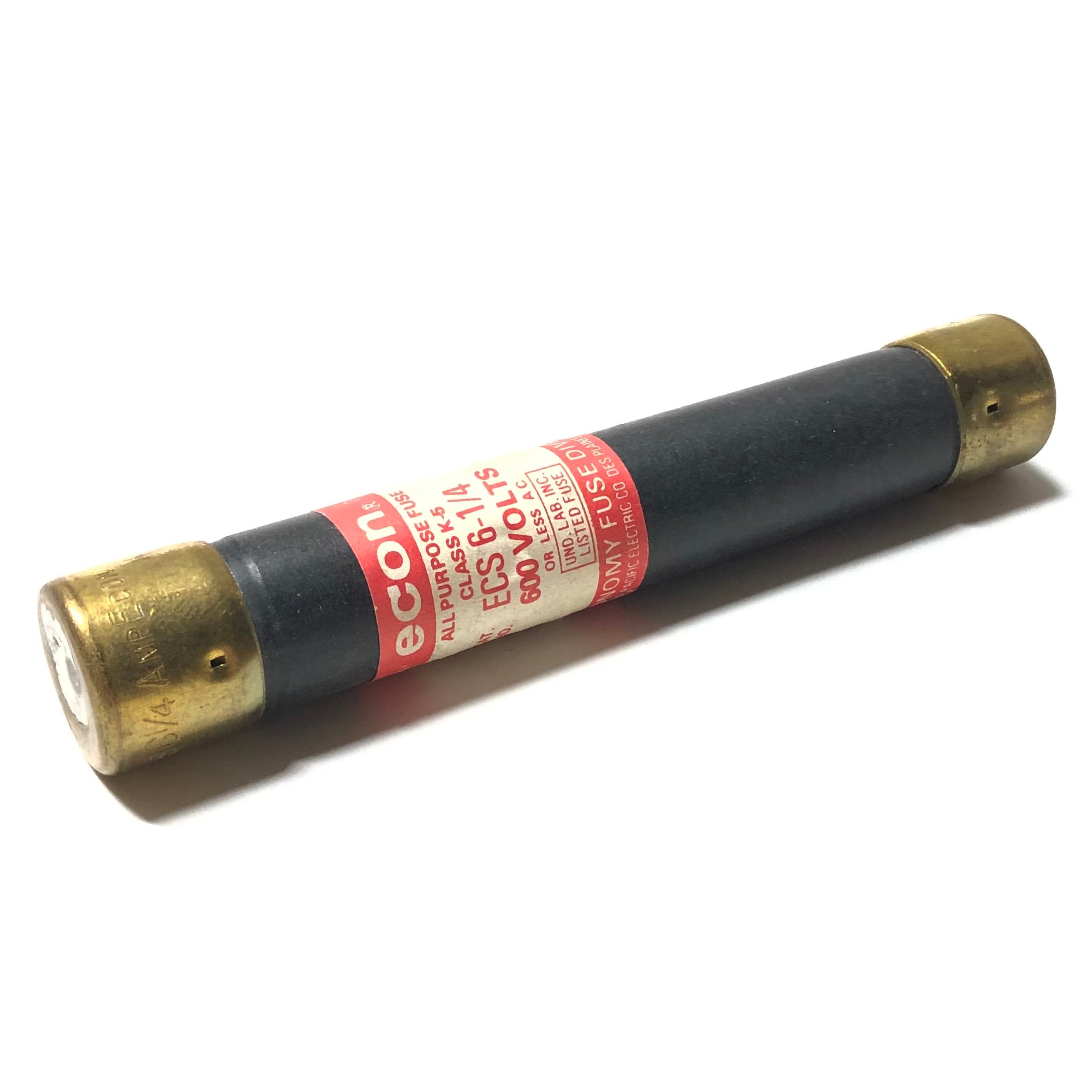 ECS-6-1/4 Econ Dual Element 600V Fuse - 0