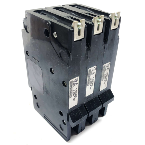 EDB34020 Square D Circuit Breaker, 20 Amp, 3-Pole