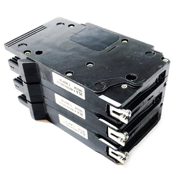 EDB34020 Square D Circuit Breaker, 20 Amp, 3-Pole
